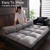 WNRLL 01 Japanese Folding Floor Futon Mattress, 150 x 200 cm, Soft Thick Tatami Mat view 2