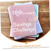 100-Day Pink Plastic Savings Binder with Envelopes view 4