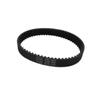 1pc S2M Black Synchronous Belt, 4mm, S2M202 view 1