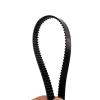 1pc S2M Black Synchronous Belt, 4mm, S2M202 view 2