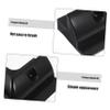 GARVALON Solar Panel Mounting Bracket for RVs, ABS, Black, No Drilling, for Flat Roofs view 2