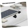 GARVALON Solar Panel Mounting Bracket for RVs, ABS, Black, No Drilling, for Flat Roofs view 3