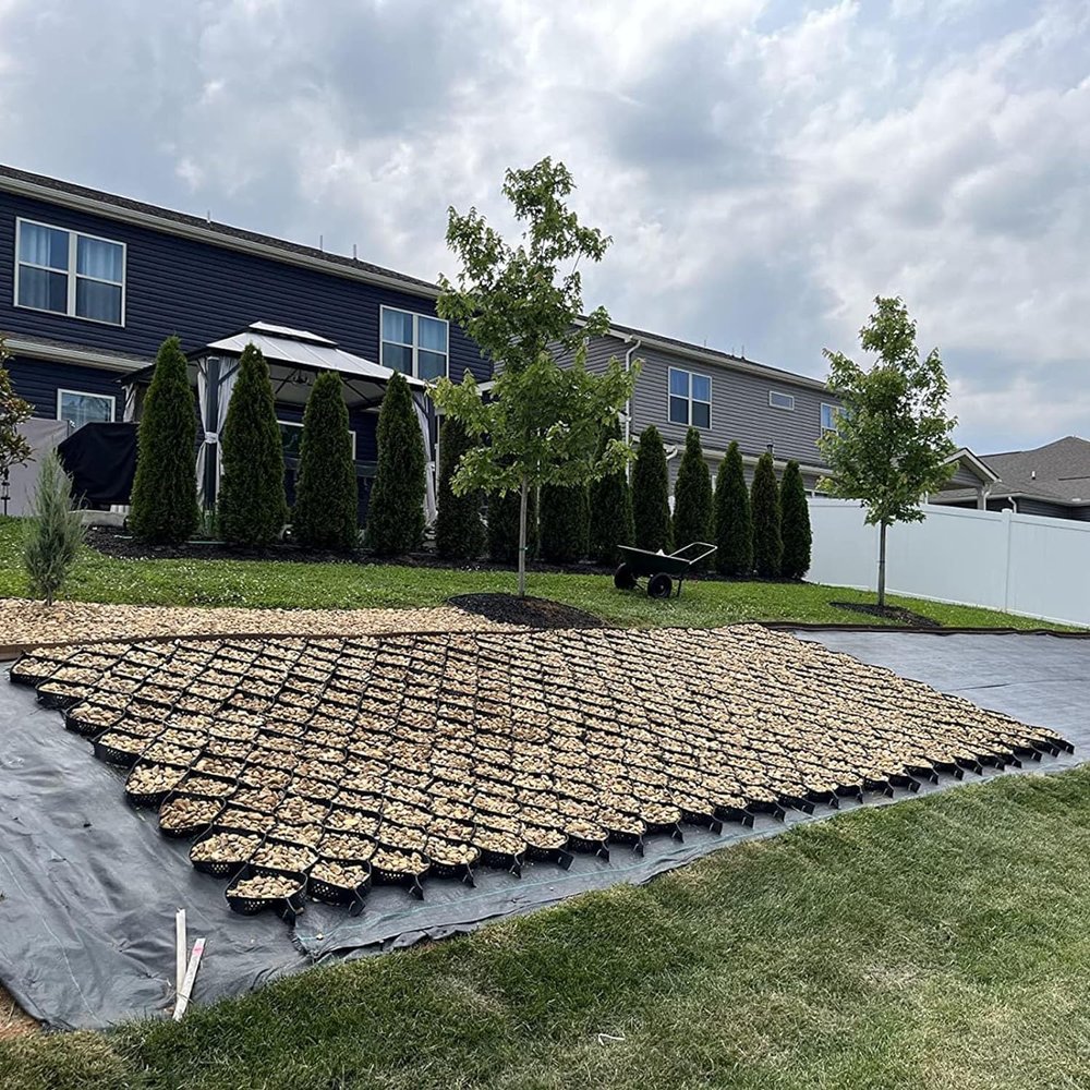 Garden Ground Grid for Pavers, Stones, and Gravel