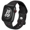 Epova Recycled Silicone Band Compatible with Apple Watch 42/44/45/46/49mm, Soft Breathable Sport Band for iWatch SE Series 10–1 and Ultra/Ultra 2, Black view 1