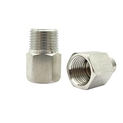XIAOLIN 304 Stainless Steel Male-to-Female Thread Pipe Adapter (No. 17)