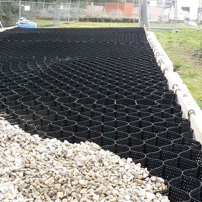 ROBAUN Garden Geogrid Soil Stabilization Grid, Gravel Stabilizer, 2 in High, 3 x 10 m
