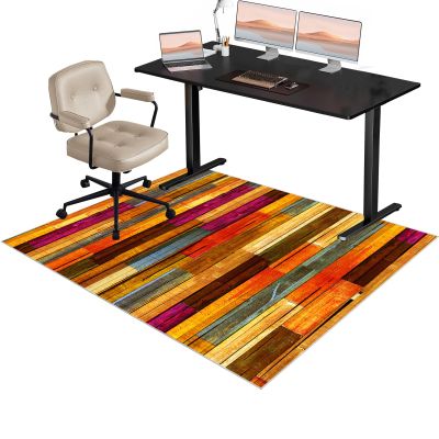 Floor Protection Mat for Office Chairs, 120 x 180 cm, for Hard Floors and Carpets
