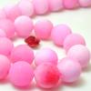 NOURIS Peach Jade Matte Round Loose Beads, 10 mm, 37 Pieces view 2