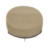 Waterproof Outdoor Sofa Cover, 223.5 cm L x 215.9 cm W x 88.9 cm H, Beige and Brown view 4