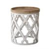 Round Accent Side Table, 19.6 x 22 in view 1