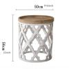 Round Accent Side Table, 19.6 x 22 in view 2