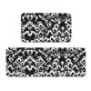 Black and White Football Kitchen Mats, Non-Slip and Washable view 1