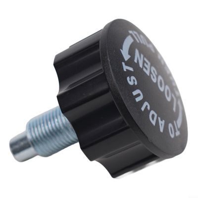 Oniissy Exercise Bike Pull Pin Spring Knob Locking Pin Screw, M18, Black (M16)
