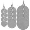 Luxylei Stainless Steel Spinner Targets, 12-Piece Set view 1
