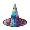 JEJEA Hanging Witch Hat with Musical Print, Halloween Wizard Hat, Floating Party Decoration, 1 Pc view 1