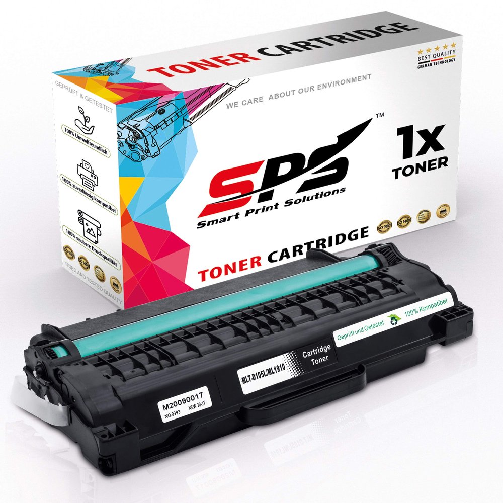 SPS Printer Toner Compatible with Samsung ML 2580 - MLT-D105L | Black | 2,500 Pages