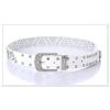 PYWJGZSX Women's Rhinestone Belt, White, 105 cm view 3