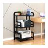 Adjustable Multi-Tier Desktop Printer Stand for Home or Office view 1