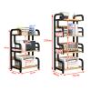 Adjustable Multi-Tier Desktop Printer Stand for Home or Office view 2