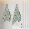 cromcu Mermaid Hand Towels, Soft Microfiber Polyester, 2-Pack view 2