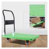 360° Swivel-Wheel Folding Platform Cart, Metal, 200 kg Capacity (M) view 4