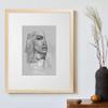 NB Akzent Chloe Picture Frame, Sonoma Oak, with Mat, 10 x 15 cm Photo, 15 x 20 cm Frame view 2