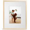 NB Akzent Chloe Picture Frame, Sonoma Oak, with Mat, 10 x 15 cm Photo, 15 x 20 cm Frame view 4