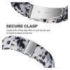 KanaAt LKQASD Resin Replacement Band, Compatible with Galaxy Watch 3 46 mm, Active 2 40/44 mm, Gear S3 and GT2, 22 mm, Colorful view 3