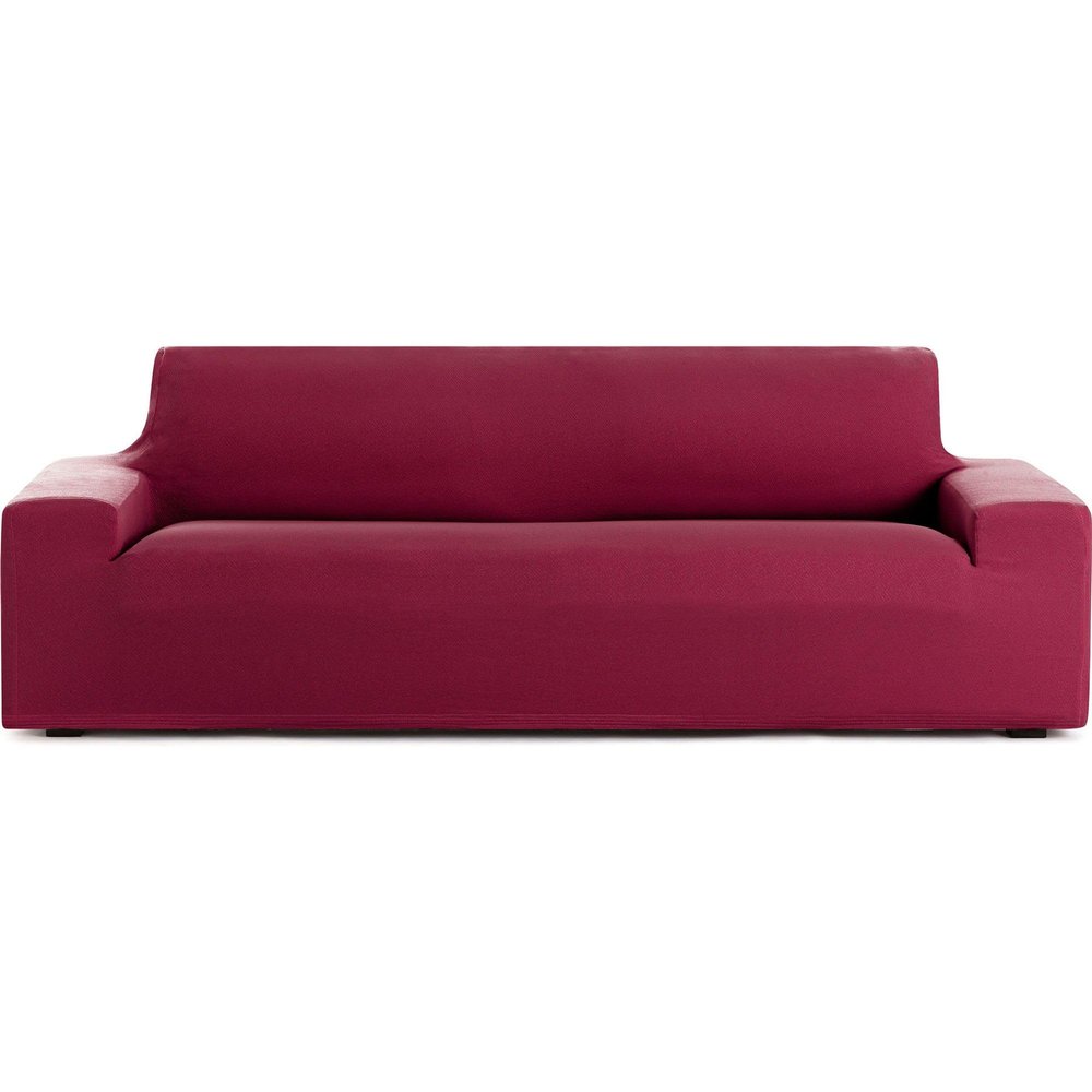 ECOMMERC3 Two-Way Stretch Sofa Cover, 2-Seater, Bordeaux