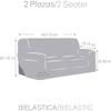 ECOMMERC3 Two-Way Stretch Sofa Cover, 2-Seater, Bordeaux view 4