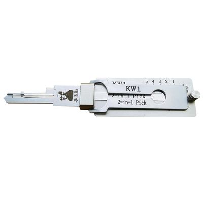 NUZBCPETR Home Door Civilian 2-in-1 Unlocking and Decoding Tool, Lock Pick and Key Reader, Professional Locksmith Tool (KW5)(KW1)