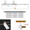 Under-Desk Keyboard Drawer Slides, 1 Pair, Silver, 35 cm (14 in) view 2