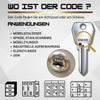 bayesen Replacement Key for Euro-Locks K8000–K8999, Key K8118 view 4