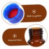 2 mL Amber Glass Sample Vials, 100-Pack, with Tight Closures view 2