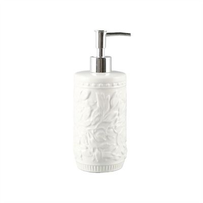 Cenz-888 Embossed Ceramic Soap Dispenser Bottle