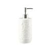 Cenz-888 Embossed Ceramic Soap Dispenser Bottle view 1