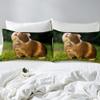 TACOKI 3D Guinea Pig Fitted Sheet 140 x 200 cm with 2 Pillowcases view 2