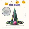 EdWal Funny Tennis Racket and Tennis Ball Halloween Witch Hats, Hanging Holiday Hats, Trendy Witch Hats for Cosplay Parties, 2-Piece Set view 3