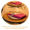 SOLUSTRE Set of 10 Napkin Rings for Dining Tables, Sturdy and Durable, Stylish Table Décor for Parties and Dinners view 2