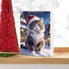 2024 2D Acrylic Cat Christmas Tree Ornament Advent Calendar view 3