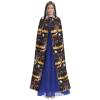 Yiyilong Basketball Print Halloween Christmas Cosplay Hooded Cape for Adults view 2