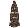 Yiyilong Basketball Print Halloween Christmas Cosplay Hooded Cape for Adults view 4