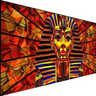 Egyptian Pharaoh Diamond Painting Kit, 40 x 80 cm, 5D Square Diamond Art