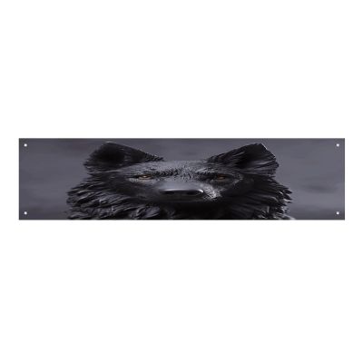 Durable Party Decoration Banner, Black German Shepherd, Washable, for Corporate Events & Parties