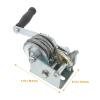 DIKAMAN Hand Winch, Boat Trailer Winch, Manual Wire Rope Winch, 600/3000 lb, for Trailer, ATV, UTV, and Boat (3000) view 4
