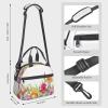AMINNU Iris Flower Butterfly Insulated Lunch Bag, Waterproof and Leakproof view 2