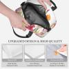 AMINNU Iris Flower Butterfly Insulated Lunch Bag, Waterproof and Leakproof view 3