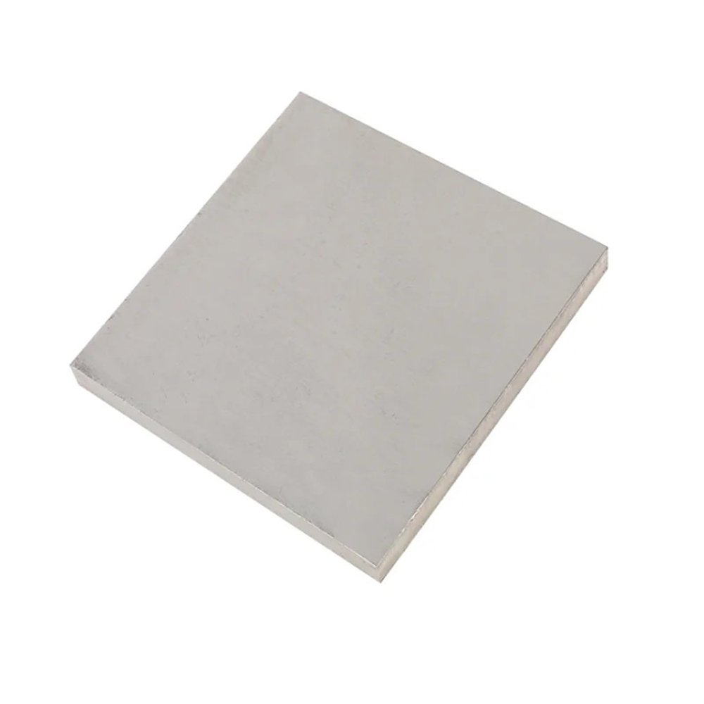 Titanium Plate, ASTM Gr 1/2/3/5/7, TA1/TA2, 3 × 100 × 100 mm
