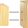 PATIKIL 10-Pack 304 Stainless Steel Dowel Pins, 4 x 30 mm, Shelf Pins view 3