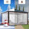 Transparent Tarp with Grommets, Durable, Waterproof, 200 x 300 cm view 4